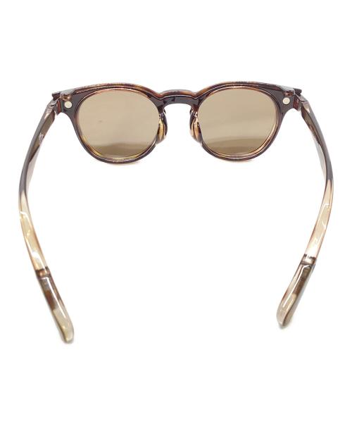 JIN'S（ジンズ）JIN'S (ジンズ) Snow peak (スノーピーク) サングラス ブラウン サイズ:48.1□21.0-145.0の古着・服飾アイテム