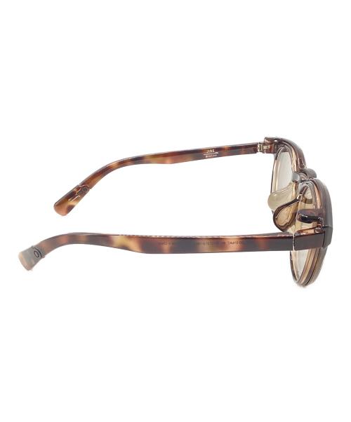 JIN'S（ジンズ）JIN'S (ジンズ) Snow peak (スノーピーク) サングラス ブラウン サイズ:48.1□21.0-145.0の古着・服飾アイテム