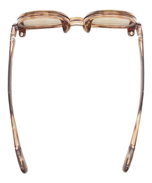 JIN'S（ジンズ）JIN'S (ジンズ) Snow peak (スノーピーク) サングラス ブラウン サイズ:48.1□21.0-145.0の古着・服飾アイテム