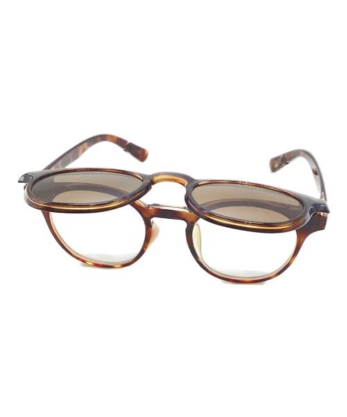 JIN'S（ジンズ）JIN'S (ジンズ) Snow peak (スノーピーク) サングラス ブラウン サイズ:48.1□21.0-145.0の古着・服飾アイテム