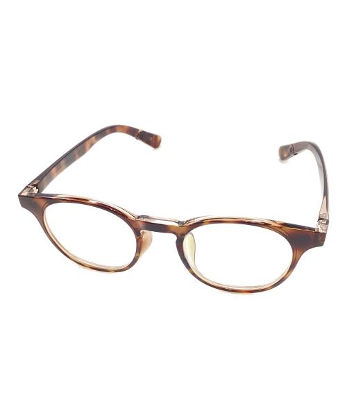 JIN'S（ジンズ）JIN'S (ジンズ) Snow peak (スノーピーク) サングラス ブラウン サイズ:48.1□21.0-145.0の古着・服飾アイテム