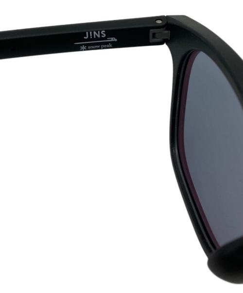 JIN'S（ジンズ）JIN'S (ジンズ) Snow peak (スノーピーク) サングラス ブラック サイズ:53.4□19.0-145.0の古着・服飾アイテム