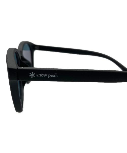JIN'S（ジンズ）JIN'S (ジンズ) Snow peak (スノーピーク) サングラス ブラック サイズ:53.4□19.0-145.0の古着・服飾アイテム