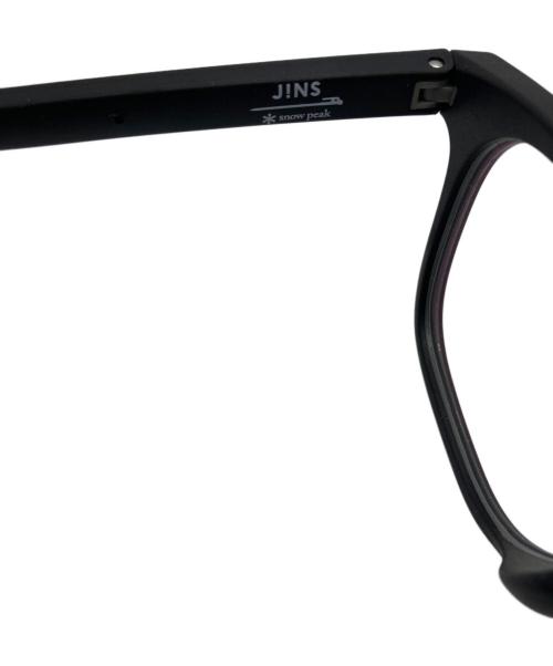 JIN'S（ジンズ）JIN'S (ジンズ) Snow peak (スノーピーク) サングラス ブラック サイズ:53.4□19.0-145.0の古着・服飾アイテム