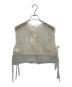 MAISON SPECIAL (メゾンスペシャル) Tulle Layered Mini Vest ベージュ サイズ:Free 未使用品：4000円