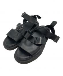 Dr.Martens（ドクターマーチン）の古着「レザーサンダル」｜ブラック