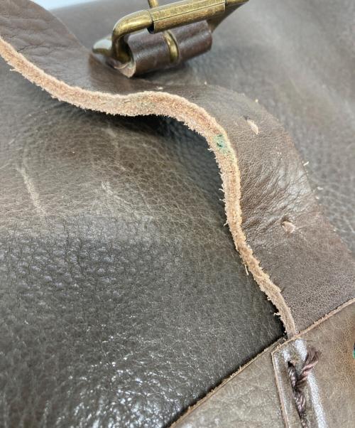 OLD SCHOOL（オールドスクール）OLD SCHOOL (オールドスクール) ポストマン メッセンジャーバッグ ブラウン サイズ:-の古着・服飾アイテム