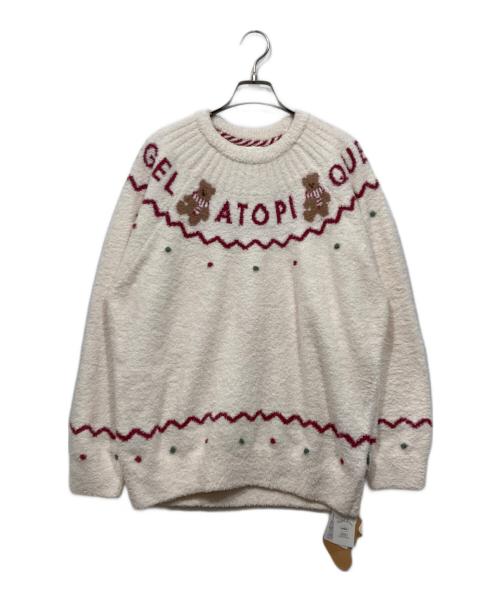 gelato pique（ジェラートピケ）gelato pique (ジェラートピケ) Nordic pullover アイボリー サイズ:Freeの古着・服飾アイテム