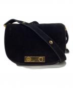 MARNIマルニ）の古着「スエードショルダーバッグ」｜ブラック