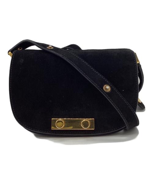 MARNI（マルニ）MARNI (マルニ) スエードショルダーバッグ ブラックの古着・服飾アイテム