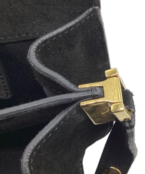 MARNI（マルニ）MARNI (マルニ) スエードショルダーバッグ ブラックの古着・服飾アイテム