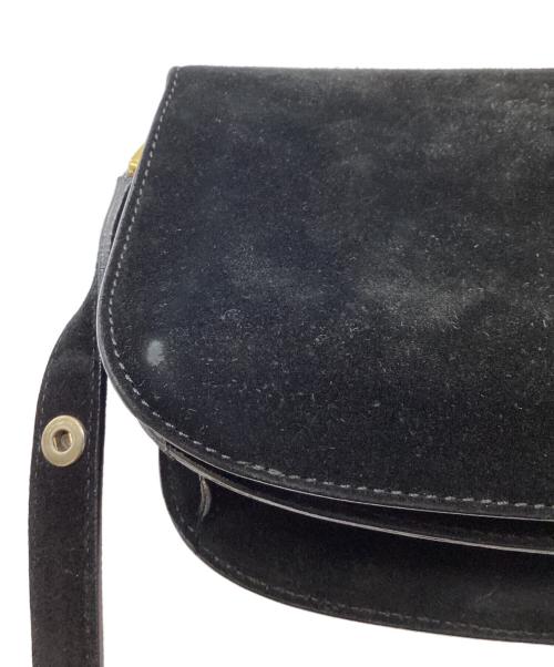 MARNI（マルニ）MARNI (マルニ) スエードショルダーバッグ ブラックの古着・服飾アイテム