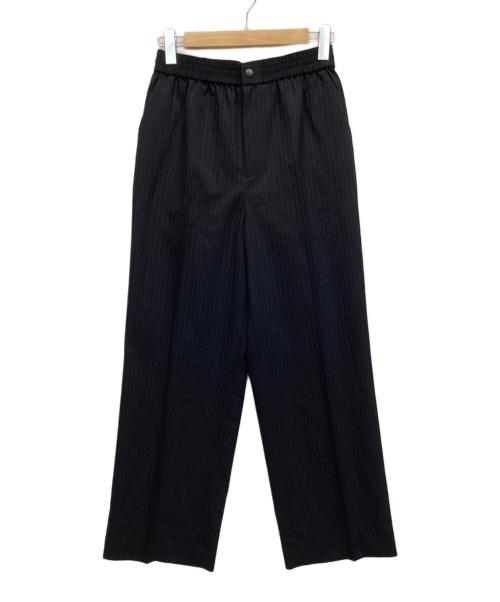 BEAUTY&YOUTH（ビューティーアンドユース）BEAUTY&YOUTH (ビューティーアンドユース) チョークストライプ ゴム パンツ ネイビー サイズ:M 未使用品の古着・服飾アイテム