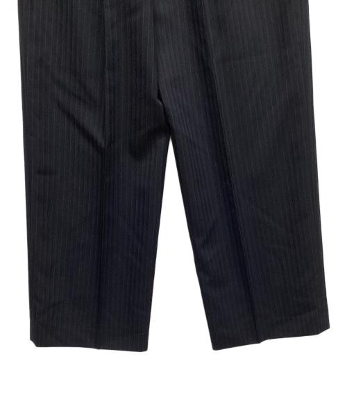 BEAUTY&YOUTH（ビューティーアンドユース）BEAUTY&YOUTH (ビューティーアンドユース) チョークストライプ ゴム パンツ ネイビー サイズ:M 未使用品の古着・服飾アイテム