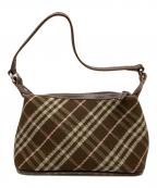 BURBERRY BLUE LABELバーバリーロンドンブルーレーベル）の古着「ハンドバッグ」｜ブラウン