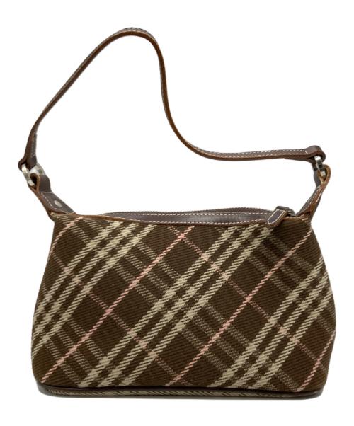 BURBERRY BLUE LABEL（バーバリーロンドンブルーレーベル）BURBERRY BLUE LABEL (バーバリーロンドンブルーレーベル) ハンドバッグ ブラウンの古着・服飾アイテム