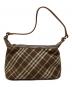BURBERRY BLUE LABEL (バーバリーロンドンブルーレーベル) ハンドバッグ ブラウン：4000円