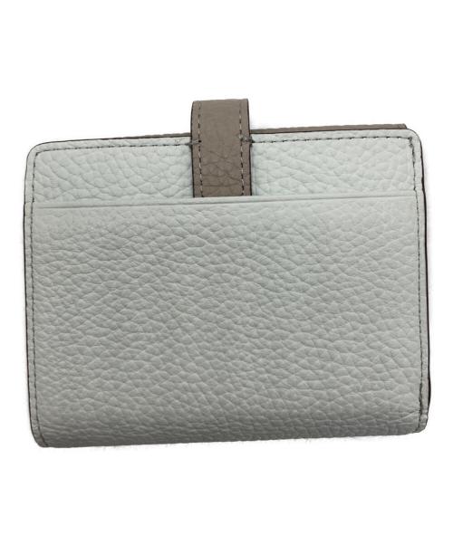 PELLE BORSA（ペレボルサ）PELLE BORSA (ペレボルサ) 2つ折り財布 ホワイトの古着・服飾アイテム