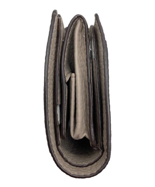 PELLE BORSA（ペレボルサ）PELLE BORSA (ペレボルサ) 2つ折り財布 ホワイトの古着・服飾アイテム