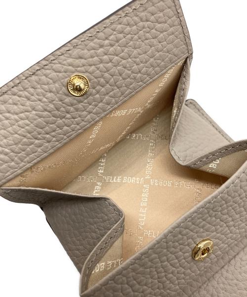 PELLE BORSA（ペレボルサ）PELLE BORSA (ペレボルサ) 2つ折り財布 ホワイトの古着・服飾アイテム