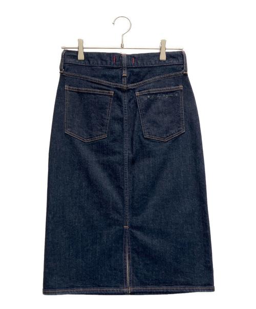RED CARD（レッドカード）RED CARD (レッドカード) To b. by agnes b. (トゥービー バイ アニエスベー) デニムミディスカート インディゴ サイズ:38の古着・服飾アイテム