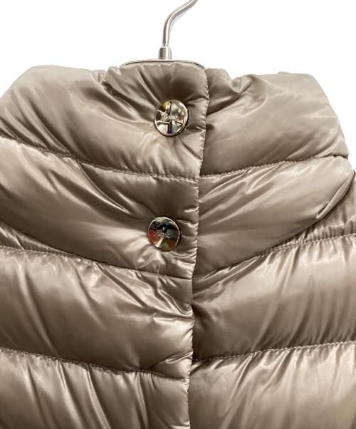 HERNO（ヘルノ）HERNO (ヘルノ) Aライン アメリア ダウンジャケット ベージュ サイズ:36の古着・服飾アイテム