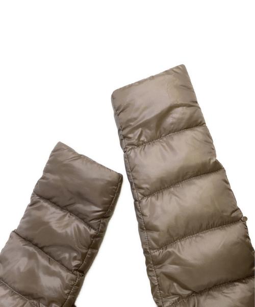 HERNO（ヘルノ）HERNO (ヘルノ) Aライン アメリア ダウンジャケット ベージュ サイズ:36の古着・服飾アイテム