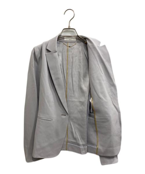 BEIGE（ベイジ）BEIGE (ベイジ) テーラードジャケット グレー サイズ:2の古着・服飾アイテム