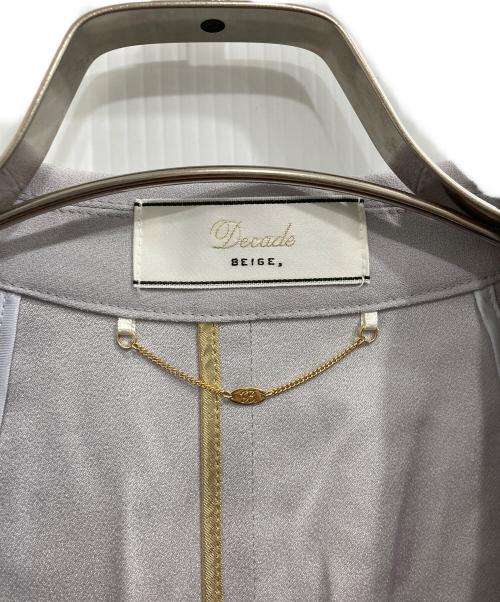 BEIGE（ベイジ）BEIGE (ベイジ) テーラードジャケット グレー サイズ:2の古着・服飾アイテム