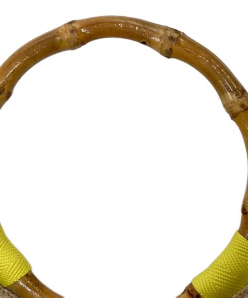 LeSportsac（レスポートサック）LeSportsac (レスポートサック) 2WAYバッグ/SM BAMBOO BOOK TOTE ナチュラル/イエローの古着・服飾アイテム