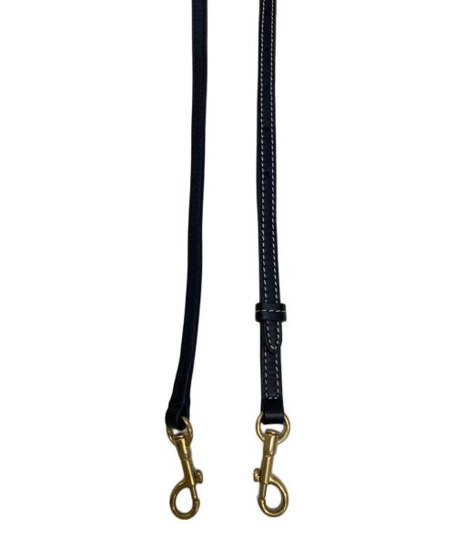 ANYA HINDMARCH（アニヤ・ハインドマーチ）ANYA HINDMARCH (アニヤ・ハインドマーチ) 2WAYバッグ ベージュ×ブラックの古着・服飾アイテム