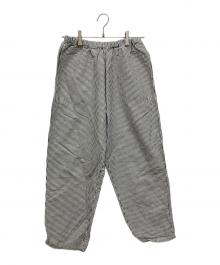 DANTON（ダントン）の古着「コットンリネン イージーパンツ」｜グレー