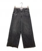 Healthy DENIMヘルシーデニム）の古着「Wild Ginger バギーワイドデニムパンツ」｜グレー