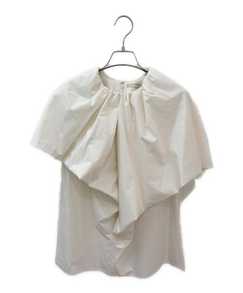LOHEN（ローヘン）LOHEN (ローヘン) バルーンカラーブラウス ホワイト サイズ:Free 未使用品の古着・服飾アイテム