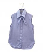 MADISON BLUEマディソンブルー）の古着「SLEEVELESS TIE BL L.OX」｜ブルー