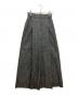 CODE A（コードエー）の古着「pleated wide leg trousers」｜グレー