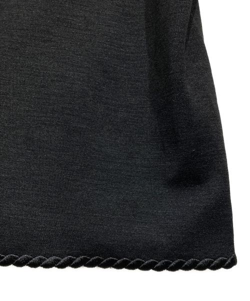 Thom Browne（トムブラウン）Thom Browne (トムブラウン) シルクコットンTシャツ ブラック サイズ:40の古着・服飾アイテム