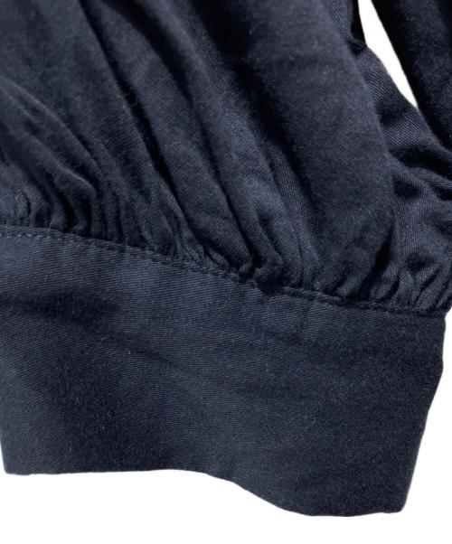 HUIS（ハウス）HUIS (ハウス) バルーンスリーブワンピース ネイビー サイズ:FREEの古着・服飾アイテム