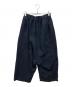 babaghuri (ババグーリ) コットンリネンイージーパンツ ネイビー サイズ:M：8000円