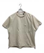 NANGAナンガ）の古着「AIR CLOTH COMFY TEE」｜ベージュ