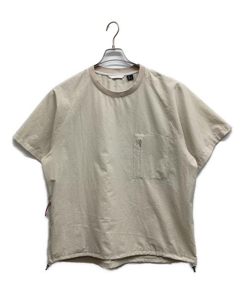 NANGA（ナンガ）NANGA (ナンガ) AIR CLOTH COMFY TEE ベージュ サイズ:Lの古着・服飾アイテム