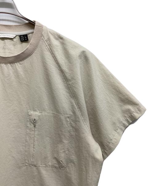 NANGA（ナンガ）NANGA (ナンガ) AIR CLOTH COMFY TEE ベージュ サイズ:Lの古着・服飾アイテム