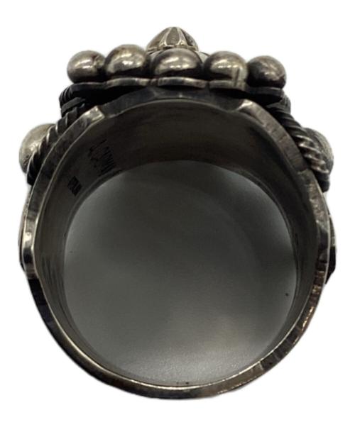 andy cadman（アンディキャドマン）andy cadman (アンディキャドマン) スタンプワークリング シルバー サイズ:16号の古着・服飾アイテム