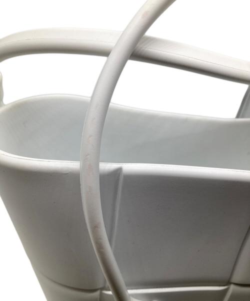 BOTTEGA VENETA（ボッテガベネタ）BOTTEGA VENETA (ボッテガベネタ) トートバッグ ホワイトの古着・服飾アイテム