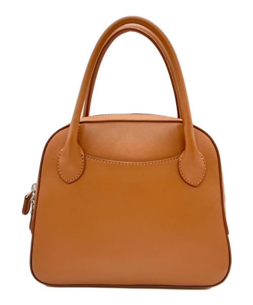 MAISON CANAU（メゾンカナウ）MAISON CANAU (メゾンカナウ) SMOOTH ROUND BOSTON バッグ ブラウンの古着・服飾アイテム