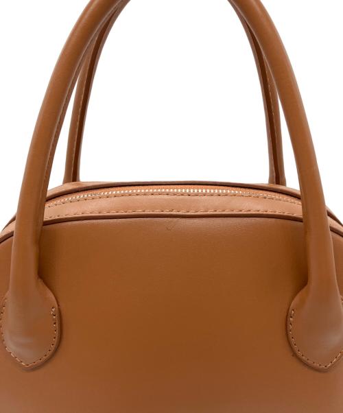 MAISON CANAU（メゾンカナウ）MAISON CANAU (メゾンカナウ) SMOOTH ROUND BOSTON バッグ ブラウンの古着・服飾アイテム