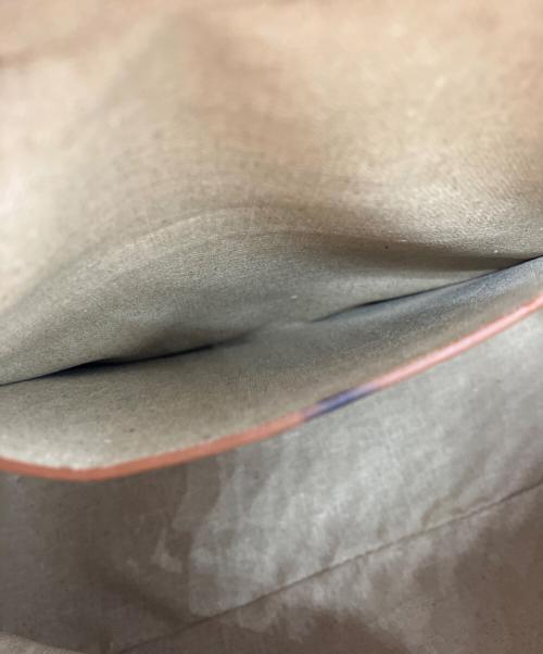 MAISON CANAU（メゾンカナウ）MAISON CANAU (メゾンカナウ) SMOOTH ROUND BOSTON バッグ ブラウンの古着・服飾アイテム