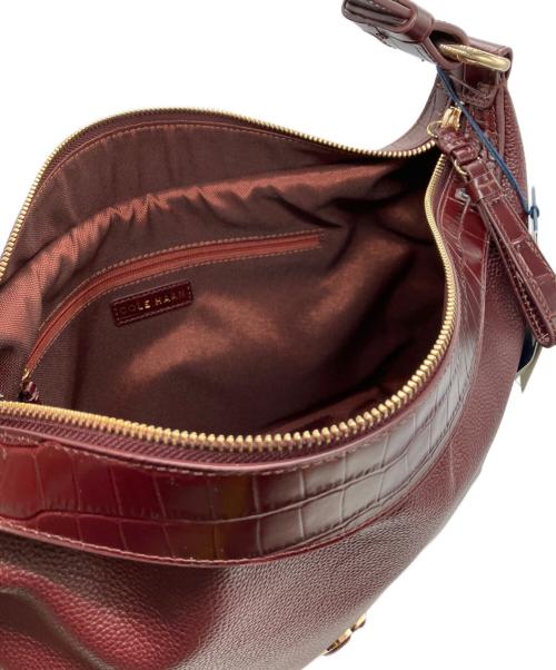 COLE HAAN（コールハーン）COLE HAAN (コールハーン) カミラホーボー ワインレッドの古着・服飾アイテム