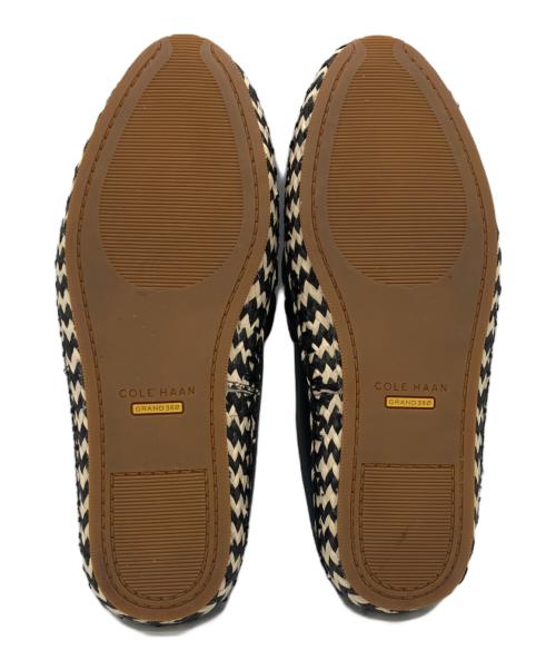 COLE HAAN（コールハーン）COLE HAAN (コールハーン) クラウドフィールノッテッドエスパドリーユ ブラック サイズ:5の古着・服飾アイテム