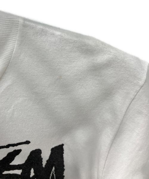 stussy（ステューシー）stussy (ステューシー) FUTURA LABORATORIES (フューチュラ ラボラトリーズ) 00s ワールドツアーTシャツ ホワイト サイズ:Sの古着・服飾アイテム
